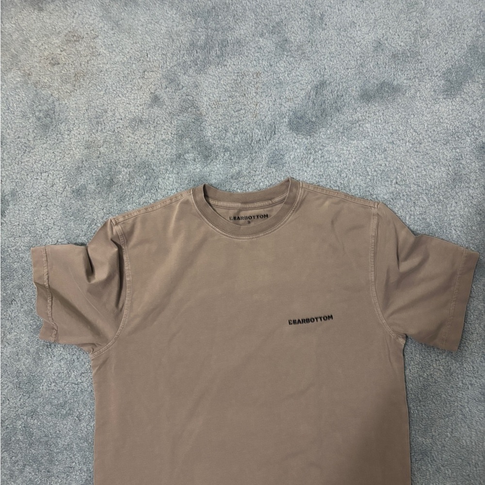 Bearbottom Natural Dye Logo Tee - Mud